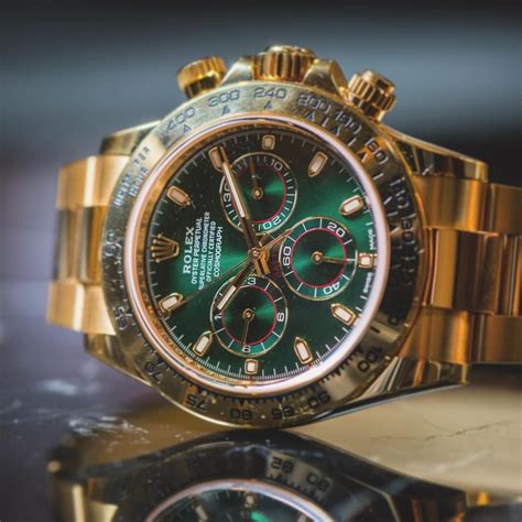 rolex gold silber grün|rolex green dial.